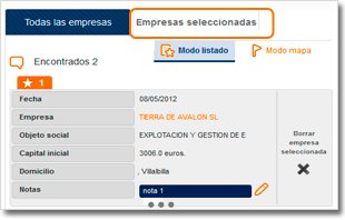 Selecciona las que te interesen y gestinalas, aadiendo o editando anotaciones